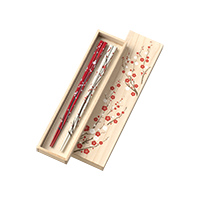 EXG82007 Rimpa 梅紅白ペア 22.5cm